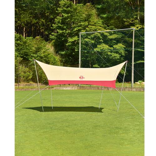 新品未使用未開封！　CHUMS BOOBY HEXATARP beige/red CHUMS チャムス ブービーヘキサタープ Beige Red : ウィンズ