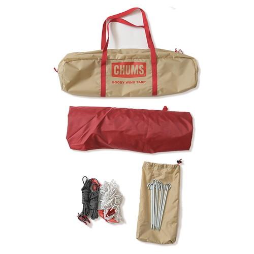 新品未使用未開封！　CHUMS BOOBY HEXATARP beige/red CHUMS チャムス ブービーヘキサタープ Beige Red : ウィンズ