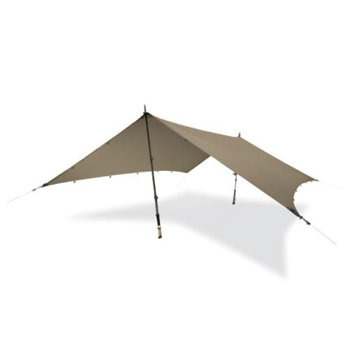 美品☆PaaGo WORKS ニンジャタープ ダークベージュ PAAGO WORKS PaaGo パーゴワークス ニンジャタープ ダーク