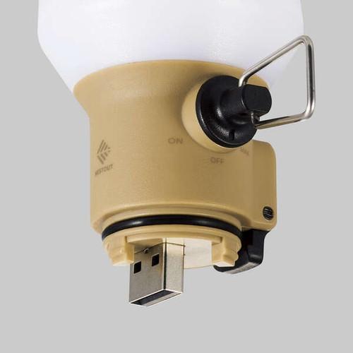 ELECOM（エレコム） LEDランタン NESTOUT LAMP-1 専用ギア MAX300lm