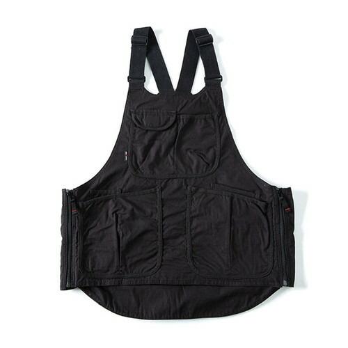 グリップスワニー FIREPROOF APRON VEST / BLACK GRIP SWANY｜wins