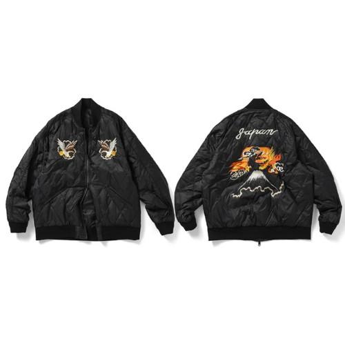 TAION（タイオン） REVERSIBLE SKAJAN DOWN JACKET ブラック×ブラック