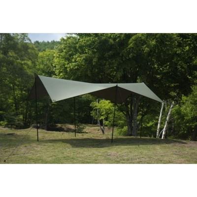 SotoLabo (SOTO LABO)ソトラボ cotton KOKAGE tarp (ARMY GREEN SotoLabo (SOTO LABO)ソトラボ cotton KOKAGE tarp (ARMY GREEN