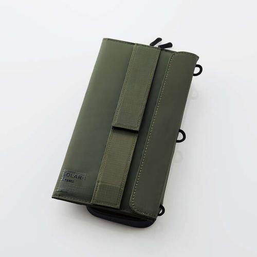 ELECOM（エレコム） ソーラー充電器 NESTOUT SOLAR-1 2枚パネル 14W