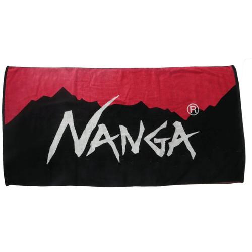 NANGAロゴバスタオル レッド×ブラック NANGA（ナンガ） ロゴ バスタオル RED×BLK : ウィンズ - 通販 - Yahoo