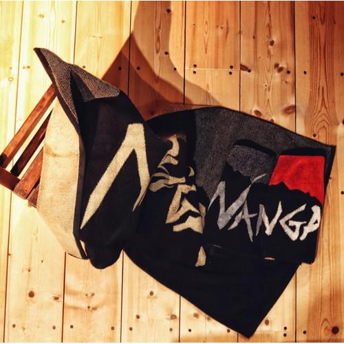 NANGA（ナンガ） ロゴ バスタオル RED×BLK : ウィンズ - 通販 - Yahoo