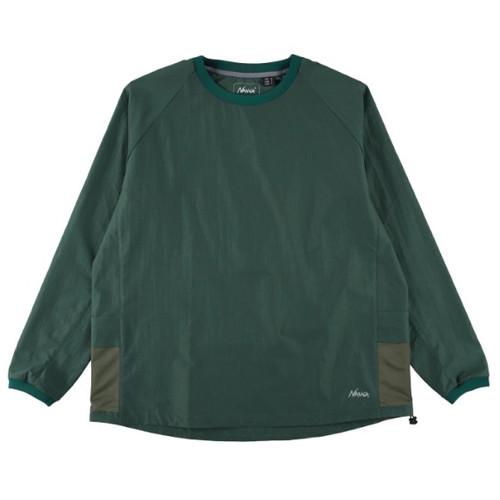 NANGA（ナンガ） ドットエア コンフィー ロングスリーブティーGREEN