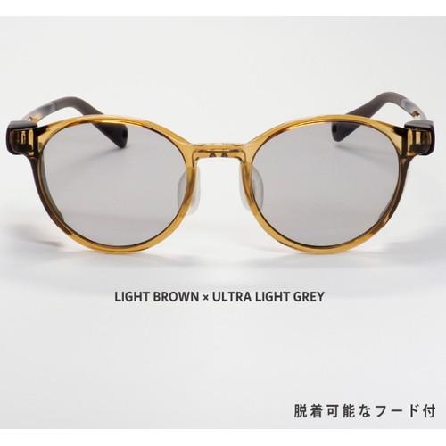 Niho ニホ ラウンド LIGHTBROWN/Ultra LIGHT GREYの画像