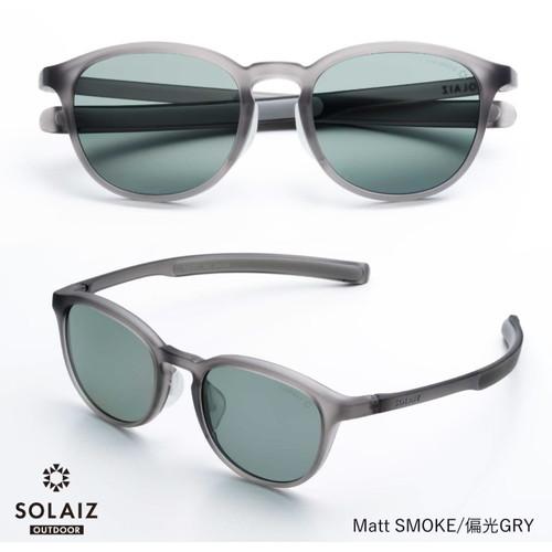 SOLAIZ ソライズ OUTDOOR Matt SMOKE 偏光GRY : ウィンズ - 通販