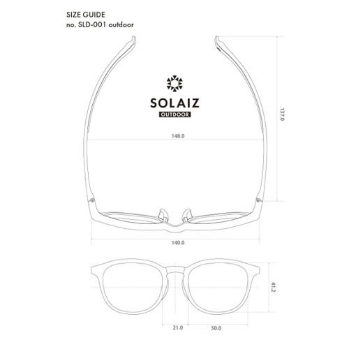 SOLAIZ ソライズ SLD-001 TEA /偏光GRYの画像