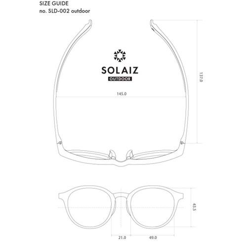 SOLAIZ ソライズ OUTDOOR CRYSTAL 偏光GRYの画像