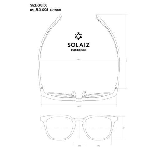 SOLAIZ ソライズ SLD-005 Matt KHAKI/偏光BRの画像