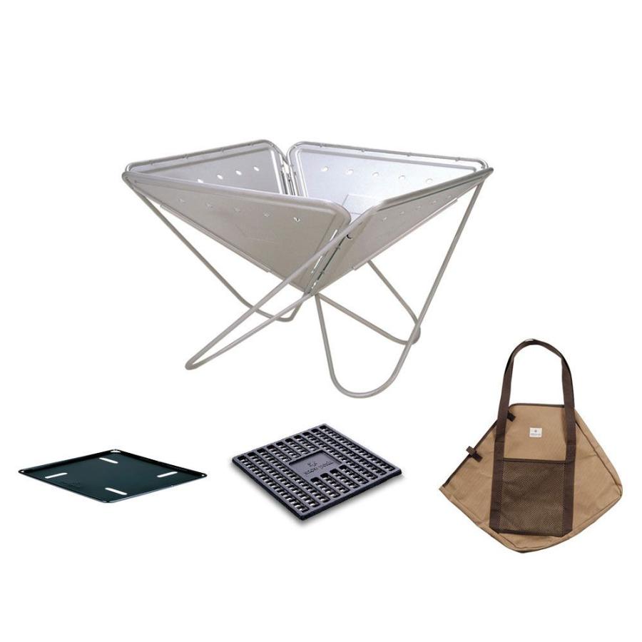 美品  peak 焚き火台 M スターターセット snow peak (snowpeak)スノーピーク 焚火台Mスターターセット