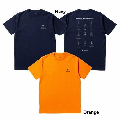 snow peak（スノーピーク） Choose Your Lantern T Shirt ORANGE