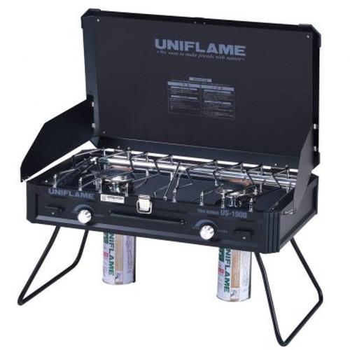 UNIFLAME - 【新品未開封品】ユニフレーム ツインバーナーUS-1900 LTD ブラック UNIFLAME (UNIFLAME)ユニフレーム ツインバーナーUS-1900