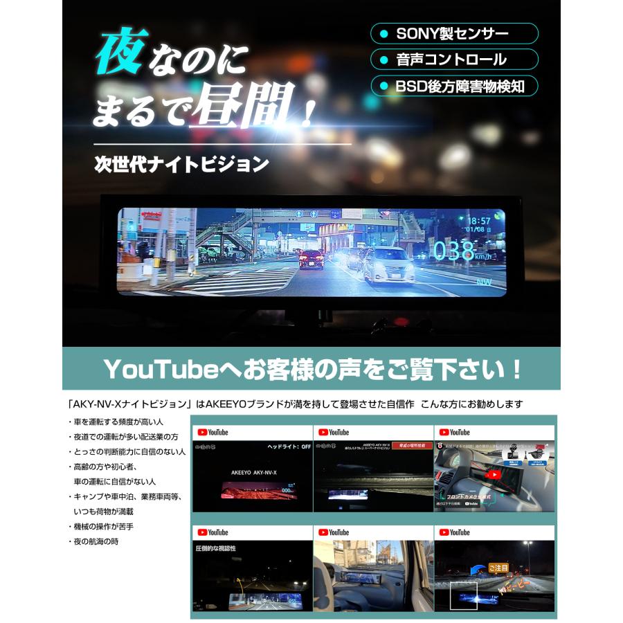 ☆30%OFF 次世代ナイトビジョン ドライブレコーダー ミラー型 ☆30%OFF 次世代ナイトビジョン ドライブレコーダー ミラー型