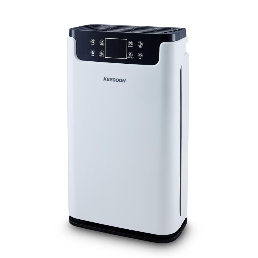 Keecoon 多机能空気清浄機 多機能 11 25畳 リモコン付き タバコ ペットの毛 消臭 強力 トイレ チャイルドロック マイナスイオン 風量調節 Pm2 5対策 Hepa搭載 Kc Ap 032 ウイン良品店 通販 Yahoo ショッピング
