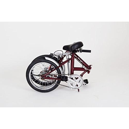 自転車 ミムゴ MIMUGO 16インチ折畳自転車 FDB16 MG-CM16 クラシックレッド