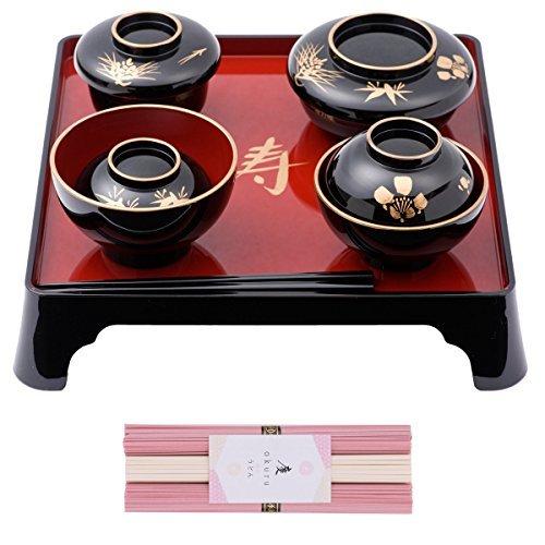 ラッピング無料 お食い初め 女の子 おくいぞめセット Fun Fun 食器セット F 紅白麺つき 6点セット 祝膳 お食い初め用品