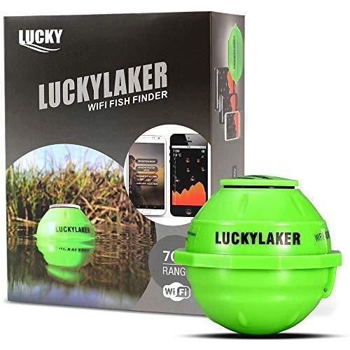 Luckylaker 魚群探知機　ポータブル wifi スマホ魚群探知機　IOS，ANDROID対応