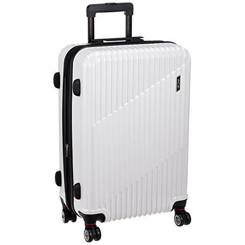 【大放出セール】  拡張時 70L エキスパンド機能付 クレスタ スーツケース  エース 61cm ホワイトカーボン cm 61 4.3kg カジュアルスーツケース