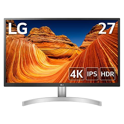 人気新品 LG 4K 27インチ 27インチモニターディスプレイ4K 27UK600-W