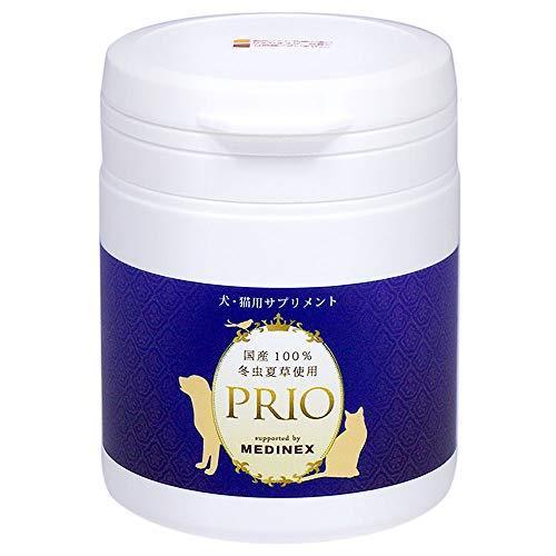 メディネクス プライオ 135g 犬 猫 ペット用 サプリメント 冬虫夏草の特殊培養物 有機ゲルマニウム