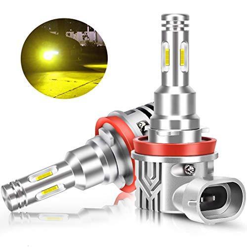 Wenle ウエンレ 四面発光 H8 H11 H16 国産車 H9兼用 対応 Led フォグランプ 車検対応 イエロー 3000k 42w 9000lm アル フォグランプ Royaldiamondlabradoodles Com
