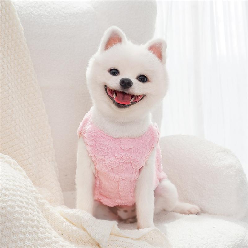 犬 服 ペット用品 犬服 ドッグウェア 裹起毛 ベスト タンクトップ D