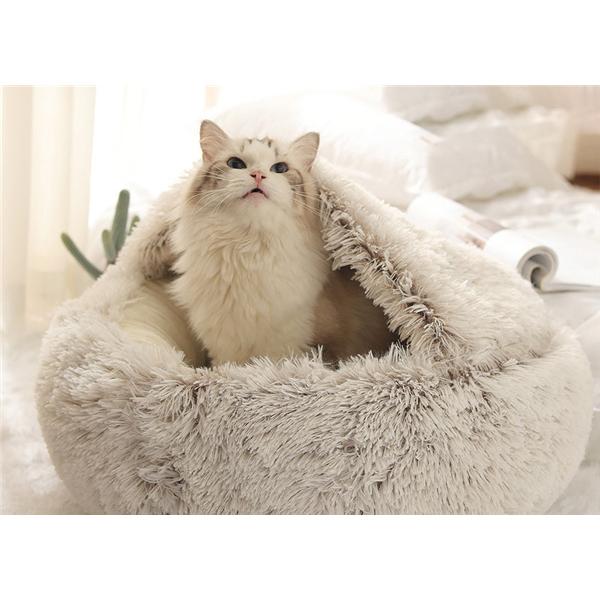 大人気 ペットベッド ふかふか キャットベッド クッション ベッド 冬用 室内用 寒さ対策 寝床 小型犬 柔らかい 犬猫用 猫 猫ハウス 防寒 超特価激安 クッション
