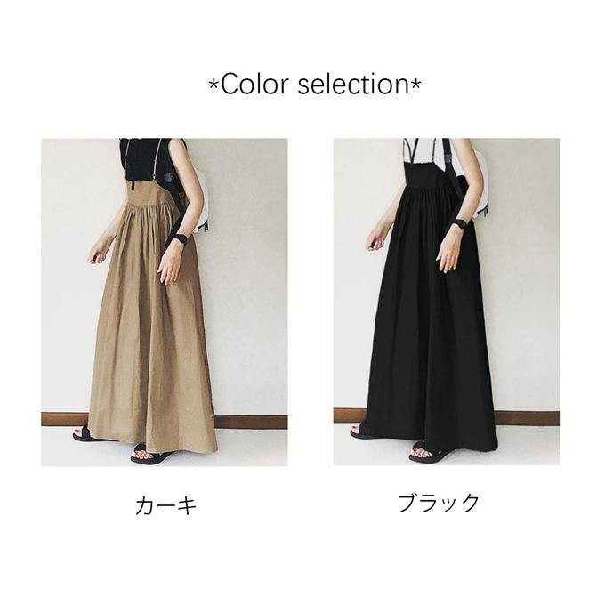 サロペット レディース ワンピース オールインワン キャミワンピース ジャンパースカート 重ね着 無地 オーバーオール ゆったり 着痩せ カジュアル |  | 03