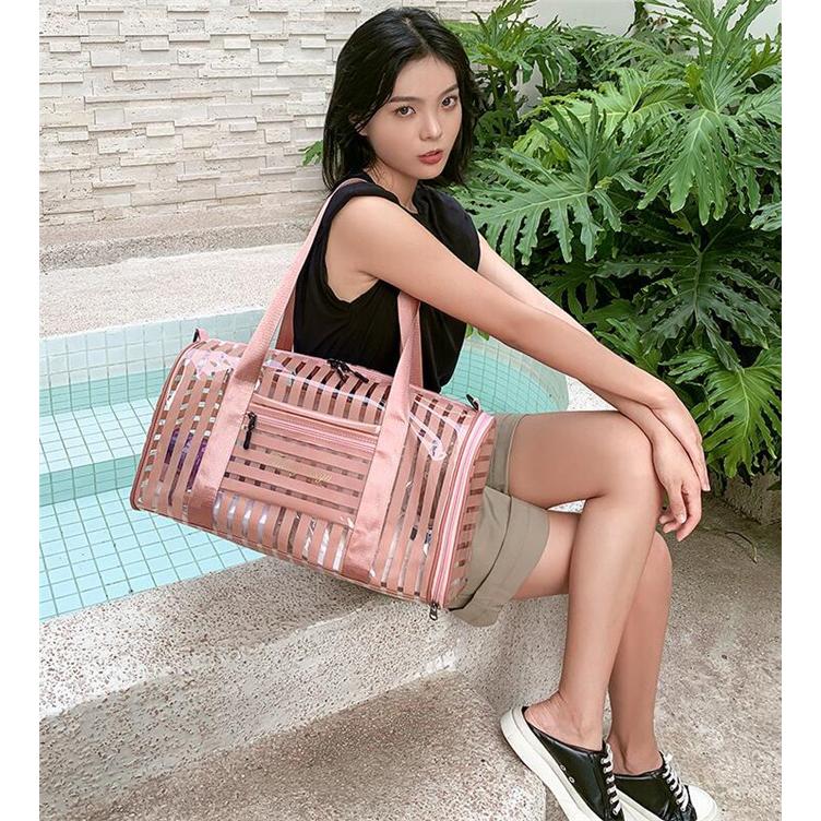 クリアバッグ ビーチバッグ レディース プール バッグ 海水浴 大容量 水泳 乾湿分離 防水 ビーチグッズ PVC スイミングバック 収納バッグ |  | 14