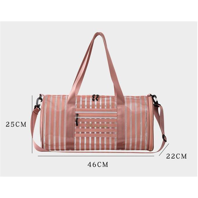 クリアバッグ ビーチバッグ レディース プール バッグ 海水浴 大容量 水泳 乾湿分離 防水 ビーチグッズ PVC スイミングバック 収納バッグ |  | 20