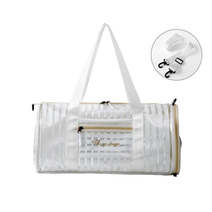 クリアバッグ ビーチバッグ レディース プール バッグ 海水浴 大容量 水泳 乾湿分離 防水 ビーチグッズ PVC スイミングバック 収納バッグ |  | 04