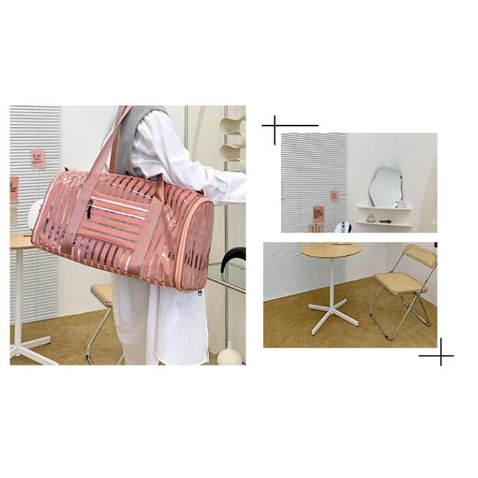 クリアバッグ ビーチバッグ レディース プール バッグ 海水浴 大容量 水泳 乾湿分離 防水 ビーチグッズ PVC スイミングバック 収納バッグ |  | 08