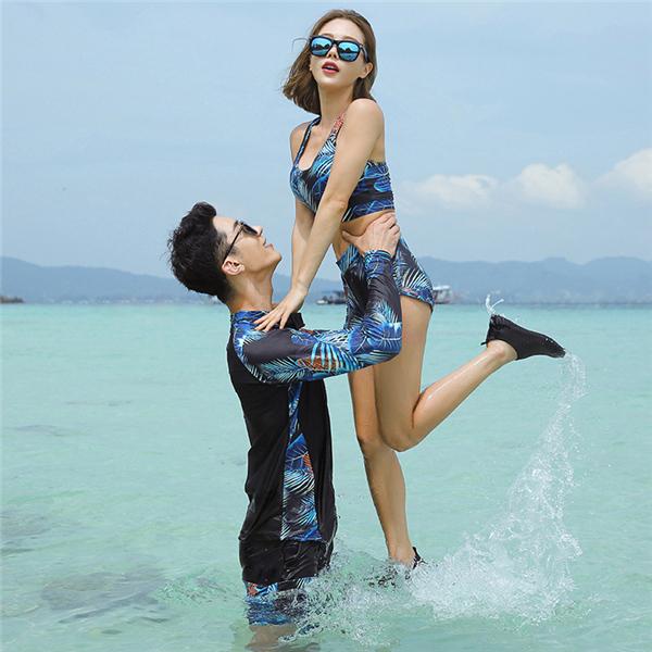 カップルビキニ カップル水着 ペアビキニ ペア水着 スイムスーツ セパレーツ カップル 水泳 競泳 速乾性 ラッシュガード 5点セット Uv対策 ポップ 体系カバー 44may21qlyy03 Winter Fall 通販 Yahoo ショッピング