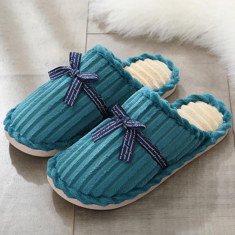 スリッパ ボアスリッパ ルームシューズ レディース 暖かい 冬用 室内履き 来客用　ペア ムートン 洗える 冷え対策 シンプル リボン 低反発 |  | 07