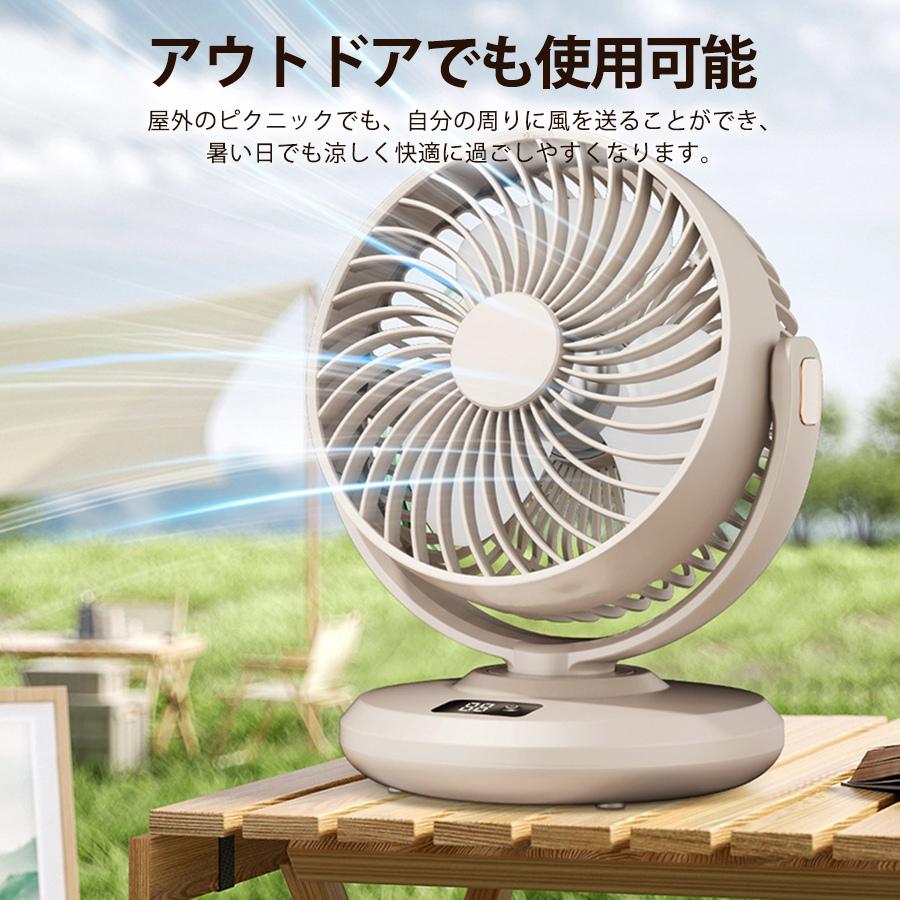 扇風機 卓上扇風機 壁掛け扇風機 自動首振り 5段階風量調節 風量段階