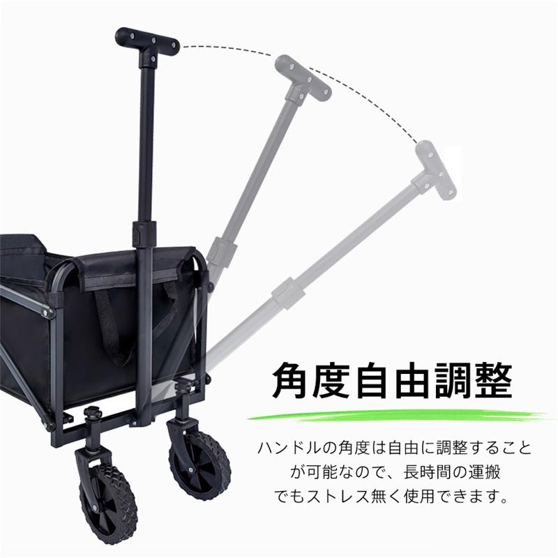 キャリーワゴン 大容量 50L キャリーカート 折りたたみ コンパクト アウトドア 海 BBQ 運搬 荷物 運ぶ 台車 キャンプ 軽量 頑丈 新生活 |  | 05