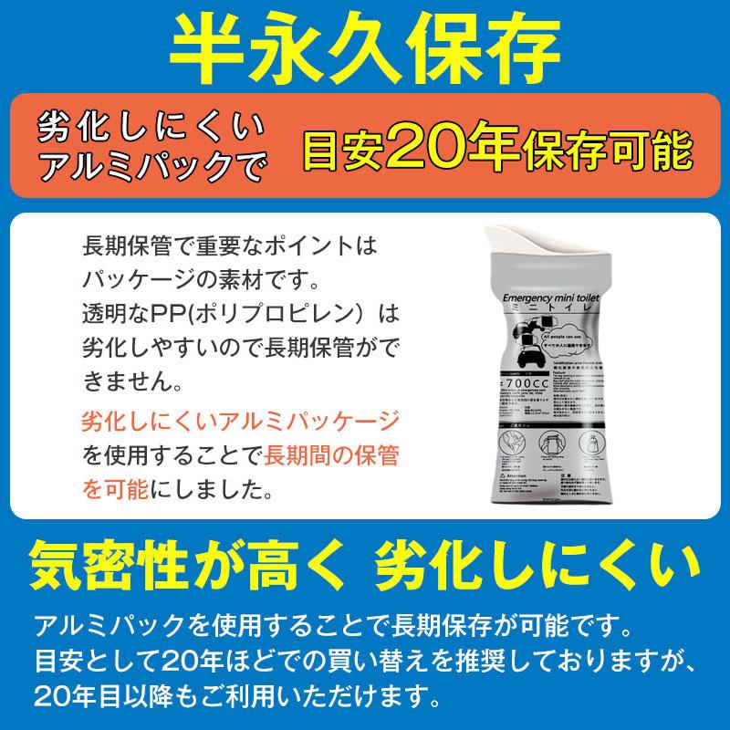 簡易トイレ 非常用 凝固剤 24回分 小便用 携帯トイレ 防災グッズ 災害用 登山 断水 渋滞 避難 男女兼用 アウトドア 爆買 【期間限定＆2点10％OFF】 |  | 10