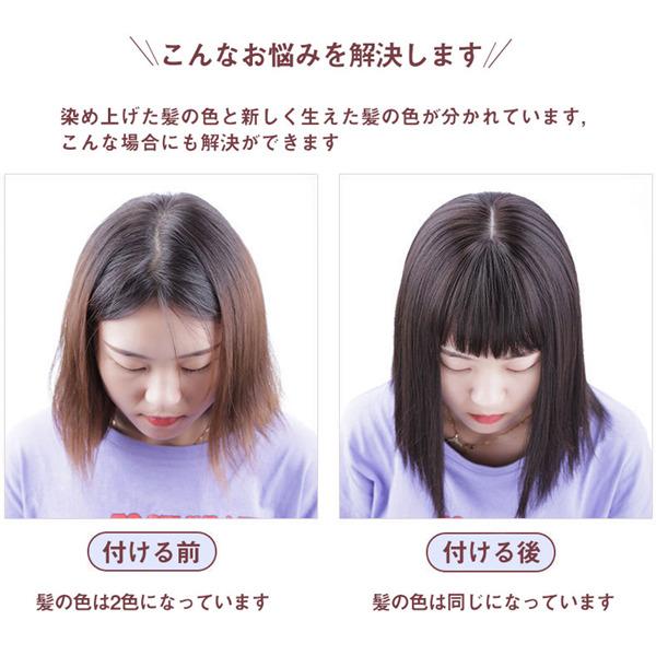 ウィッグ レディース ショート 自然 ヘアピース 薄毛 白髪隠し