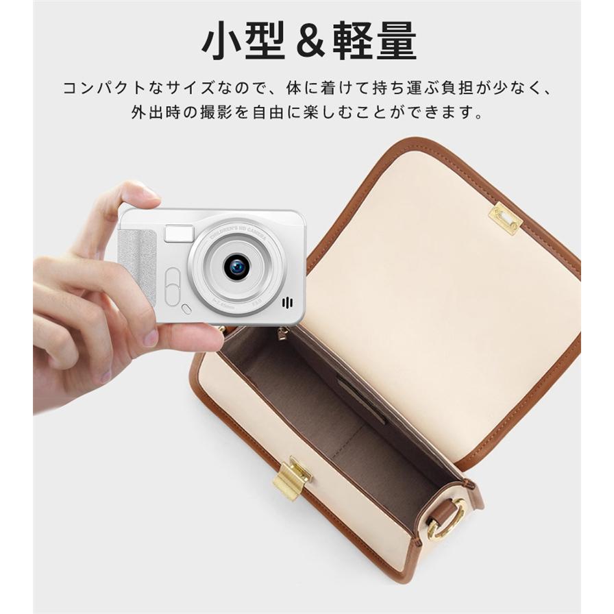 トイカメラ デジタルカメラ 4K 4800万画素 8倍ズーム キッズカメラ