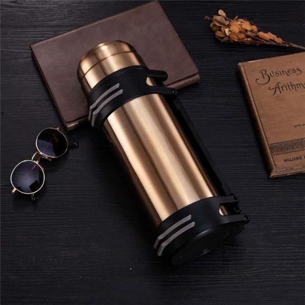 水筒 保温 保冷 大容量 大人 レディース メンズ アウトドア 1L 1.2L 1.5L 直飲み 真空断熱 携帯便利 広口 |  | 10