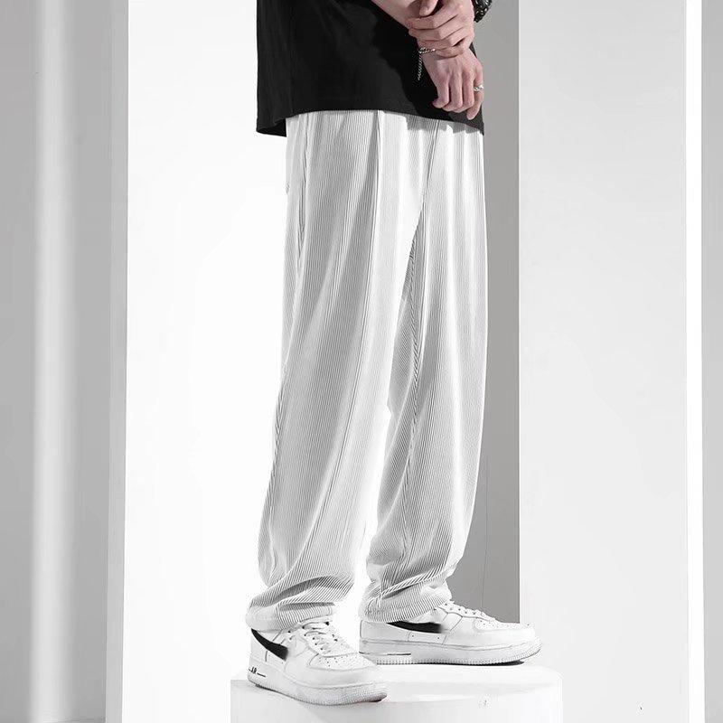 ジョガーパンツ メンズ 接触冷感 ゆったり スポーツ ワイドパンツ