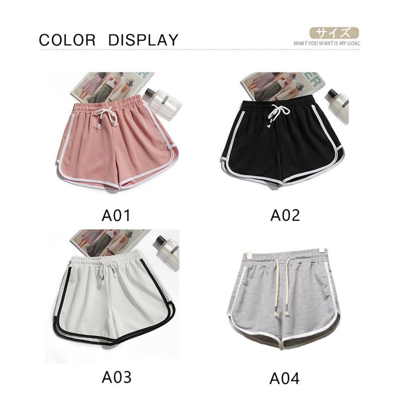ショートパンツ レディース ハーフパンツ ウエストゴム ポケット 短パン ゆったり 無地 カジュアル ワイド キレイめ 海 母の日 |  | 05