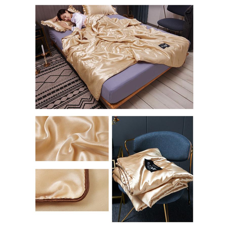 布団 掛け布団 冷感布団 夏用 接触冷感 涼しい 肌掛け ふんわり 軽い 薄手 シングル ダブル 洗える 父の日 母の日 敬老の日 |  | 19