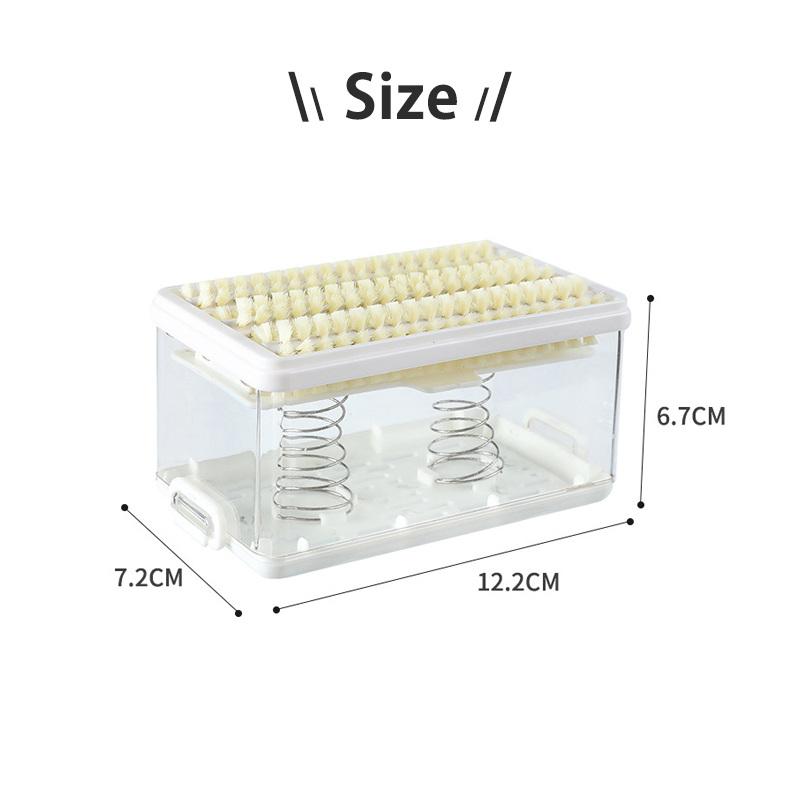 石鹸ケース ブラシ付き石鹸ケース 泡立つ お風呂 浴室 洗面所 石鹸置き 石けんケース せっけん 収納 敬老の日 コンパクト |  | 11