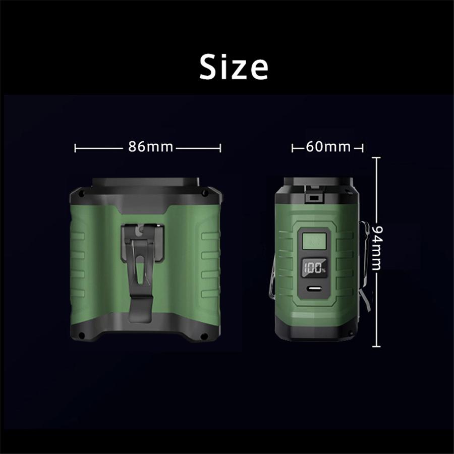 扇風機 腰掛け扇風機 卓上 10000mAh 5段階風量調節 首掛け Max45時間連続使用 携帯便利 大風量 静音 USB充電 ハンディファン 爆買 【期間限定＆2点10％OFF】 |  | 13