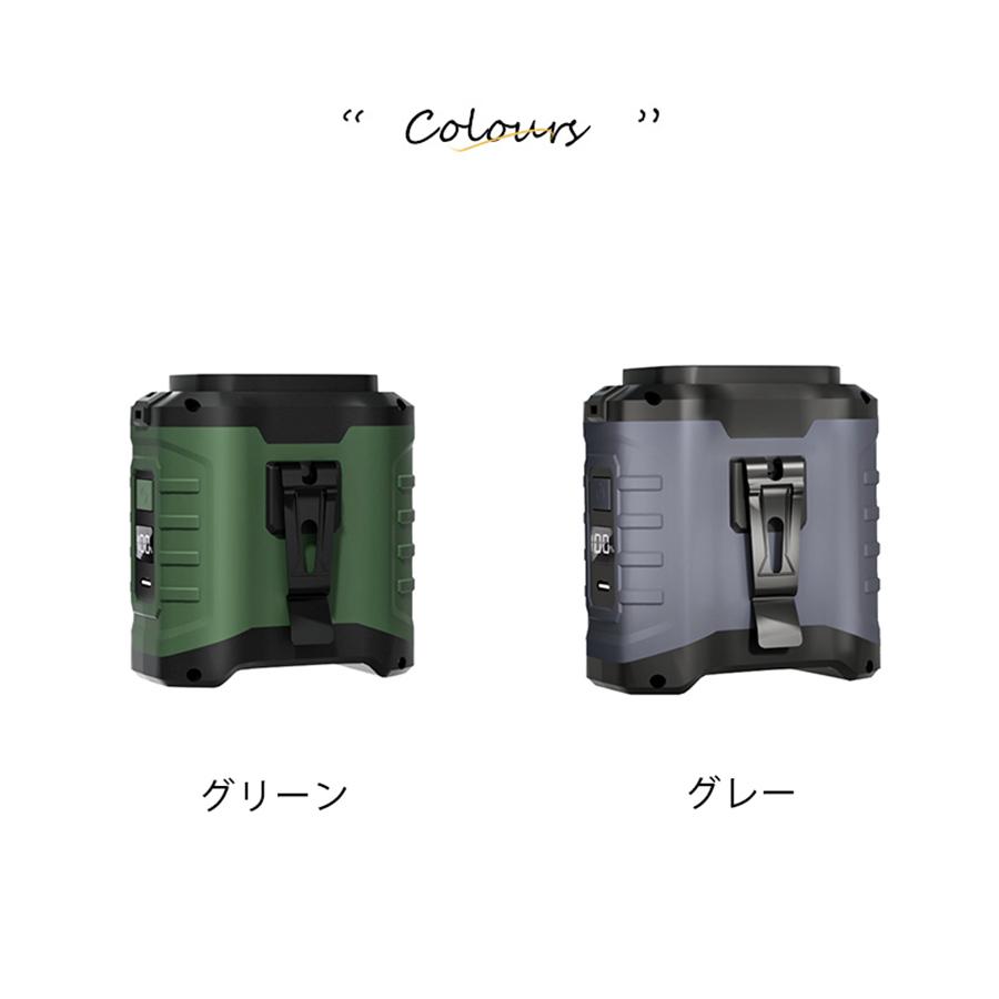 扇風機 腰掛け扇風機 卓上 10000mAh 5段階風量調節 首掛け Max45時間連続使用 携帯便利 大風量 静音 USB充電 ハンディファン 爆買 【期間限定＆2点10％OFF】 |  | 03