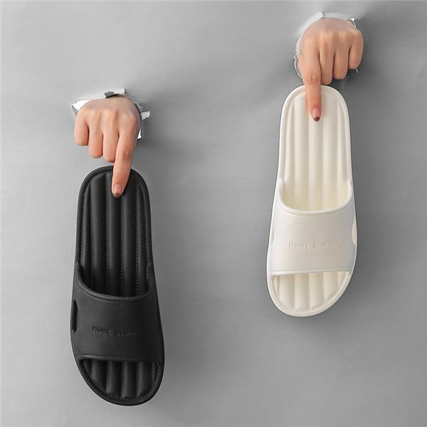 スリッパ レディース メンズ ミュール フラット ストライプ柄 シャワーサンダル ローヒール 滑り止め ぺたんこ 母の日 プレゼント |  | 18